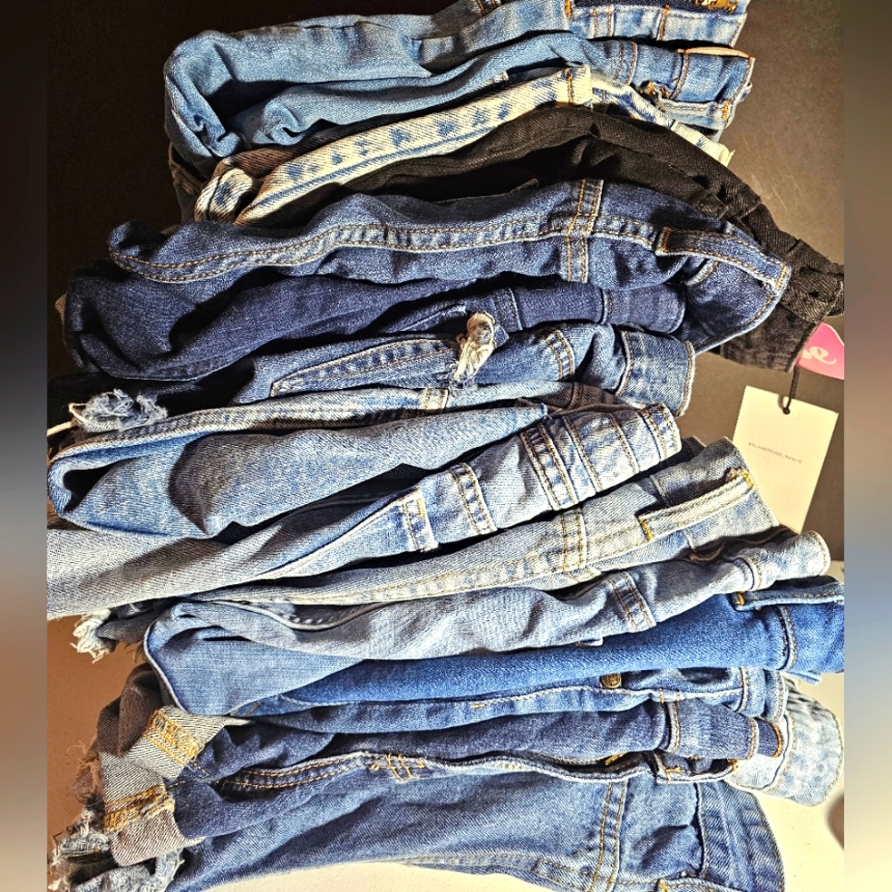 Add a pair of Denim cutoffs to get 10% off of your bundle over $25